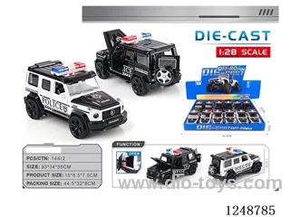 1:28 pull back alloy car 12PCS
