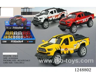 1:32 pull back alloy car 12PCS