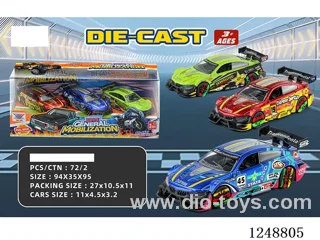 1:40 pull back alloy car 3PCS