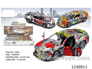 1:32 pull back alloy car 12PCS