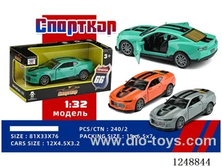1:32 pull back alloy car (Russian)