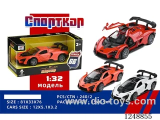 1:32 pull back alloy car (Russian)