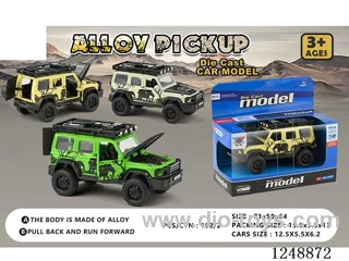 1:32 pull back alloy car