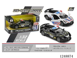 1:32 pull back alloy car