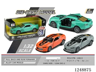 1:32 pull back alloy car
