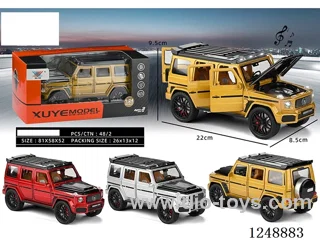 1:24 pull back alloy car W L/M