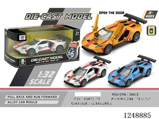 1:32 pull back alloy car