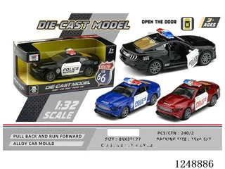 1:32 pull back alloy car