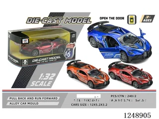 1:32 pull back alloy car