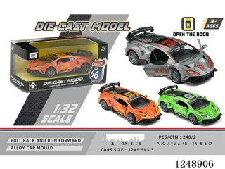 1:32 pull back alloy car