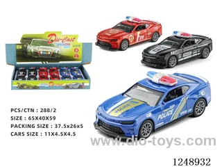 1:36 pull back alloy car 12PCS