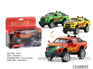 1:32 pull back alloy car W L/M included battery