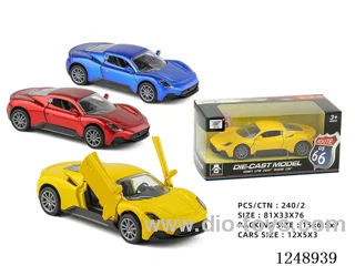 1:32 pull back alloy car