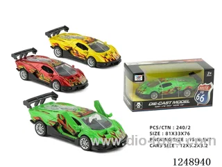 1:32 pull back alloy car