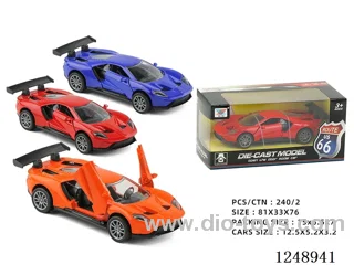 1:32 pull back alloy car