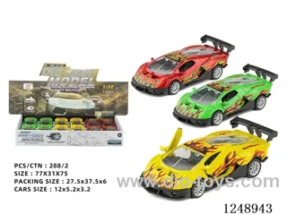 1:32 pull back alloy car 12PCS