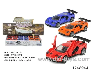 1:32 pull back alloy car 12PCS