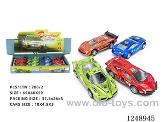 1:36 pull back alloy car 12PCS