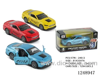 1:32 pull back alloy car