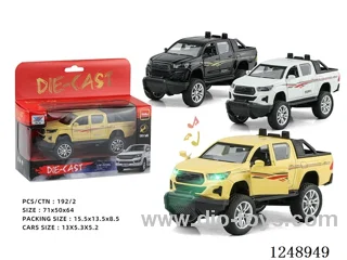 1:32 pull back alloy car W L/M included battery