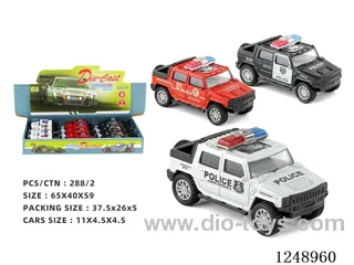 1:36 pull back alloy car 12PCS