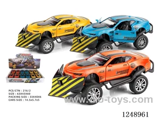 1:32 pull back alloy car 12PCS