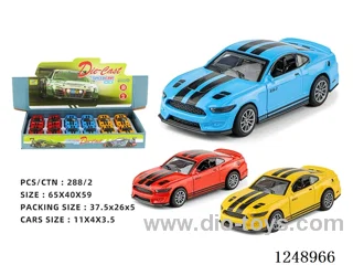 1:36 pull back alloy car 12PCS