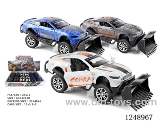 1:32 pull back alloy car 12PCS