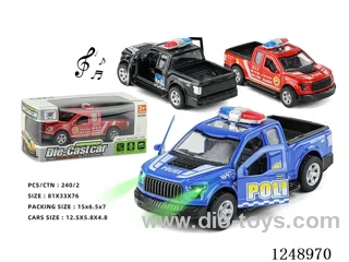 1:32 pull back alloy car W L/M included battery