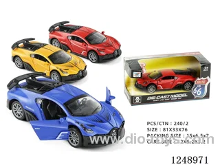 1:32 pull back alloy car