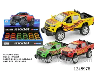 1:32 pull back alloy car 12PCS