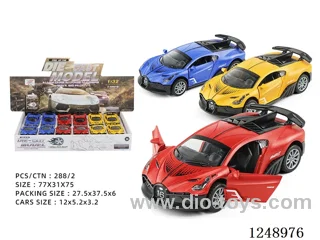1:32 pull back alloy car 12PCS