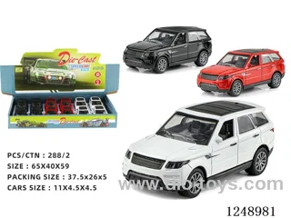 1:36 pull back alloy car 12PCS