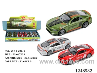 1:36 pull back alloy car 12PCS
