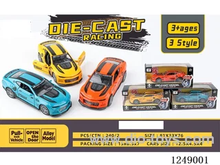1:32 pull back alloy car