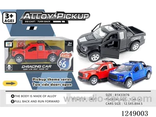 1:32 pull back alloy car