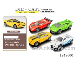 1:43 pull back alloy car