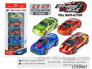 1:50 pull back alloy car 5PCS