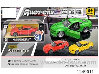 1:32 pull back alloy car