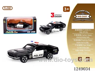 1:32 pull back alloy car