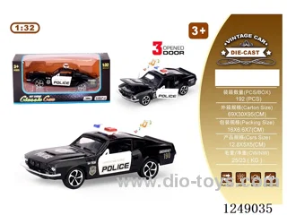 1:32 pull back alloy car W L/M included battery