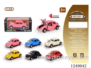 1:32 pull back alloy car
