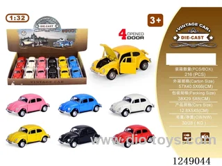 1:32 pull back alloy car 12PCS