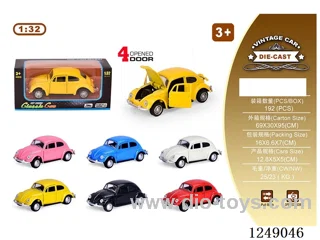 1:32 pull back alloy car