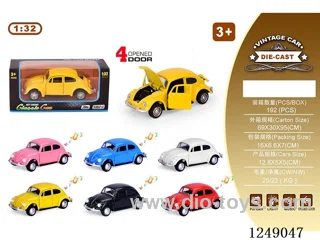 1:32 pull back alloy car W L/M included battery