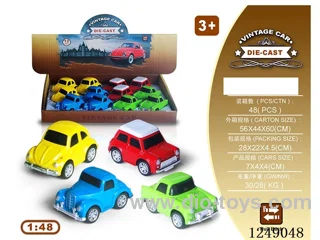pull back alloy car 12PCS