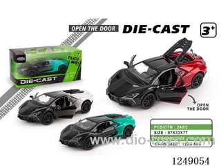 12CM pull back alloy car