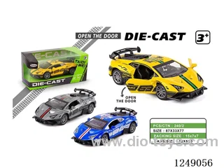 12CM pull back alloy car