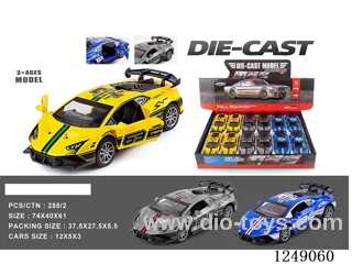 1：32 pull back alloy car 12PCS