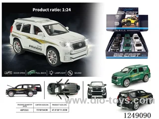 1：24 pull back alloy car W L/M